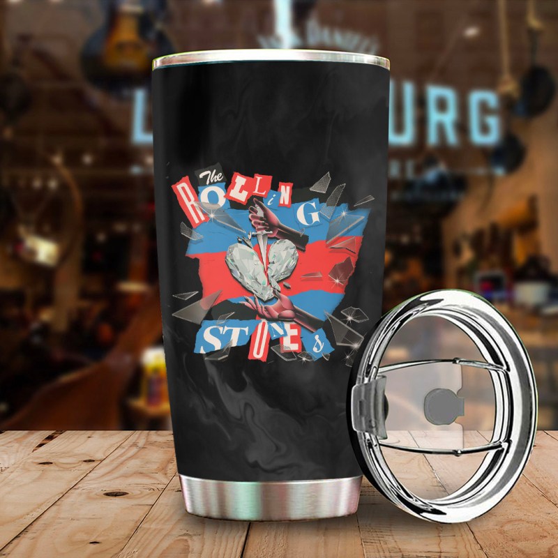 The Rolling Stones Tumbler TANTN8370 mk2 The Rolling Stones Normal Tumbler Cup IFDDNTUM0014 Idea Fanatic