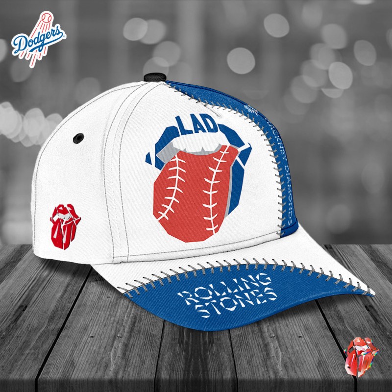 The Rolling Stones x Los Angeles Dodgers Cap TANTN2732 mk3 The Rolling Stones x Los Angeles Dodgers Classic Cap IFDDCAP0022 Idea Fanatic