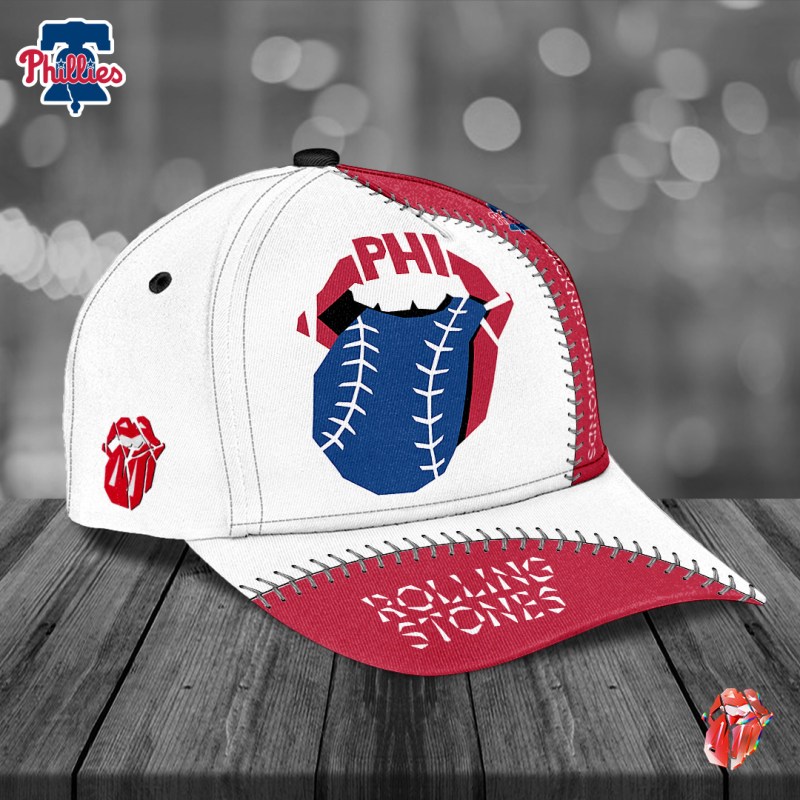 The Rolling Stones x Philadelphia Phillies Cap TANTN2731 mk3 The Rolling Stones x Philadelphia Phillies Classic Cap IFDDCAP0023 Idea Fanatic