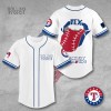 The Rolling Stones x Texas Rangers Baseball Jersey TANTN4858 The Rolling Stones x Texas Rangers Premium Baseball Jersey IFDDBSJ0001 Idea Fanatic