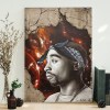 Tupac Shakur Exhibit Hip Hop 90s Poster Canvas Tupac Shakur Exhibit Hip Hop 90s Poster Canvas IDFCWA0006 Idea Fanatic