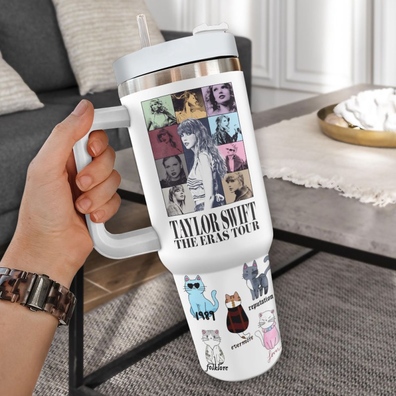 VANDH1800 4 Taylor Swift Personalized 40oz Stanley Tumbler IFDD40OZ0167 Idea Fanatic