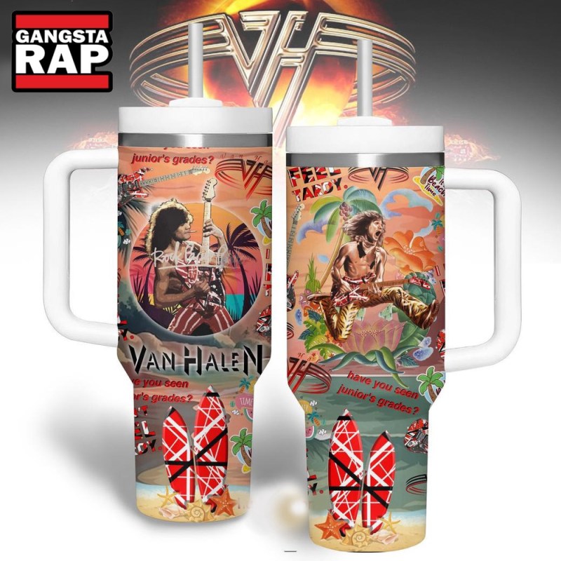 Van Halen Have You Seen Juniors Grades Stanley Tumbler 40oz Van Halen Have You Seen Junior’s Grades Stanley Tumbler 40oz IFDD40OZ0061 Idea Fanatic