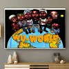 Wu World Wu Tang Clan Member Hip hop Poster Canvas Wu-World Wu-Tang Clan Member Hip-hop Poster Canvas IDFCWA0015 Idea Fanatic