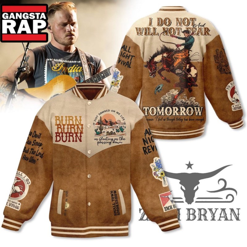 Zach Bryan I Do Not Will Not Fear Tomorrow Music Fans Gift Baseball Jacket Zach Bryan I Do Not Will Not Fear Tomorrow Music Fans Gift Varsity Jacket IFDDVJK0007 Idea Fanatic