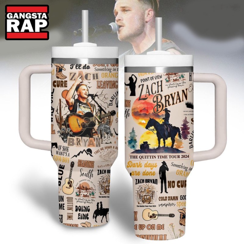 Zach Bryan Music Fan Lover Stanley Tumbler 40oz Zach Bryan Music Fan Lover Stanley Tumbler 40oz IFDD40OZ0084 Idea Fanatic