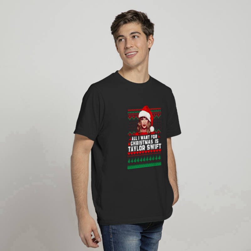 all i want for christmas is taylor swift t shirt 2 All I Want For Christmas Is Taylor Swift T-Shirt IDF143381 Idea Fanatic