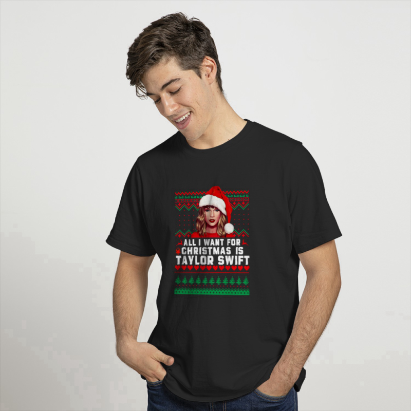 all i want for christmas is taylor swift t shirt 3 All I Want For Christmas Is Taylor Swift T-Shirt IDF143381 Idea Fanatic