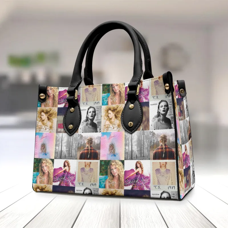 aylor Swift Leather Handbag HOATT3804 Taylor Swift Premium Leather Lady HandBag IFDDLHB0020 Idea Fanatic