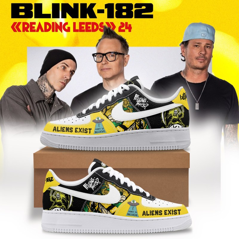 bb1 Blink-182 Premium AF1 Sneakers IFDDAF10146 Idea Fanatic