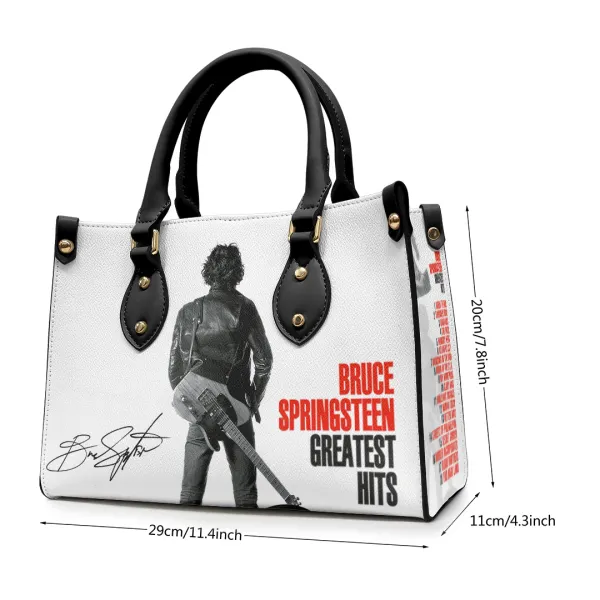 bruce springsteen leather handbag brs130524pml72 4lnjm Bruce Springsteen Leather HandBag IDF947142 Idea Fanatic