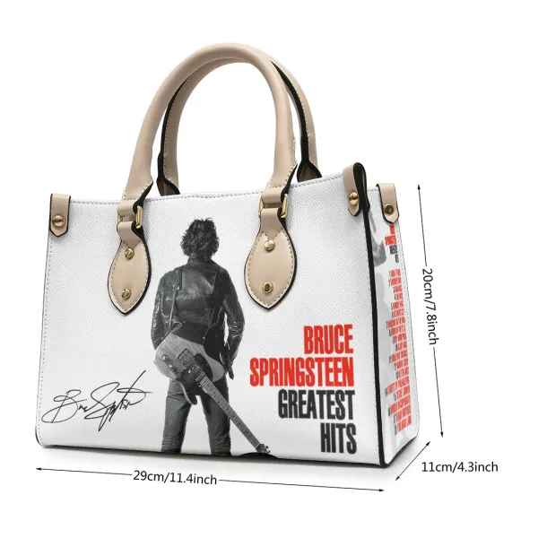 bruce springsteen leather handbag brs130524pml72 znjvy Bruce Springsteen Leather HandBag IDF947142 Idea Fanatic