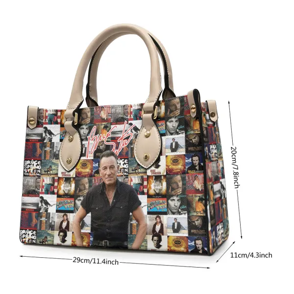 bruce springsteen leather handbag brs130524pml73 ghg1r Bruce Springsteen Leather HandBag IDF947143 Idea Fanatic