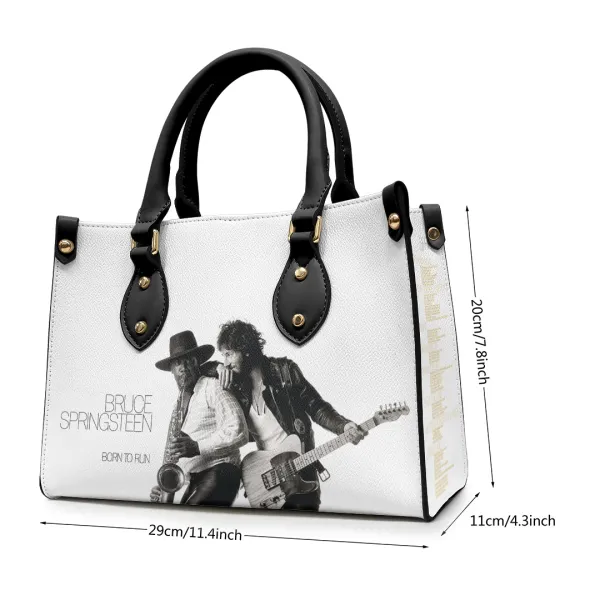 bruce springsteen leather handbag brs130524pml74 69ili Bruce Springsteen Leather HandBag IDF947144 Idea Fanatic