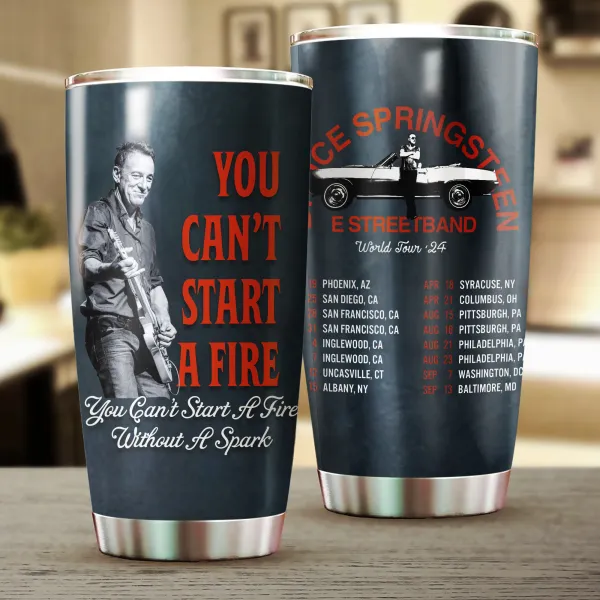 bruce springsteen tumbler cup brs130524pml39 css26 Bruce Springsteen Tumbler Cup BRS130524PML39 Idea Fanatic