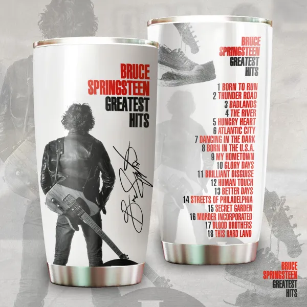 bruce springsteen tumbler cup brs130524pml61 bm54j Bruce Springsteen Tumbler Cup BRS130524PML61 Idea Fanatic