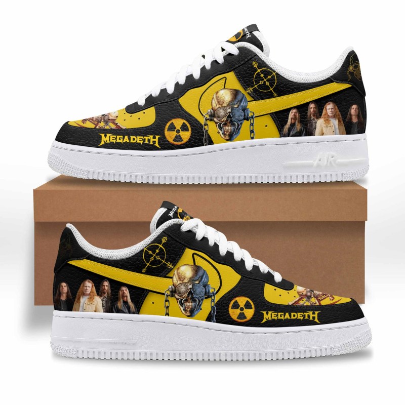 cc05 Megadeth Premium AF1 Sneakers IFDDAF10103 Idea Fanatic