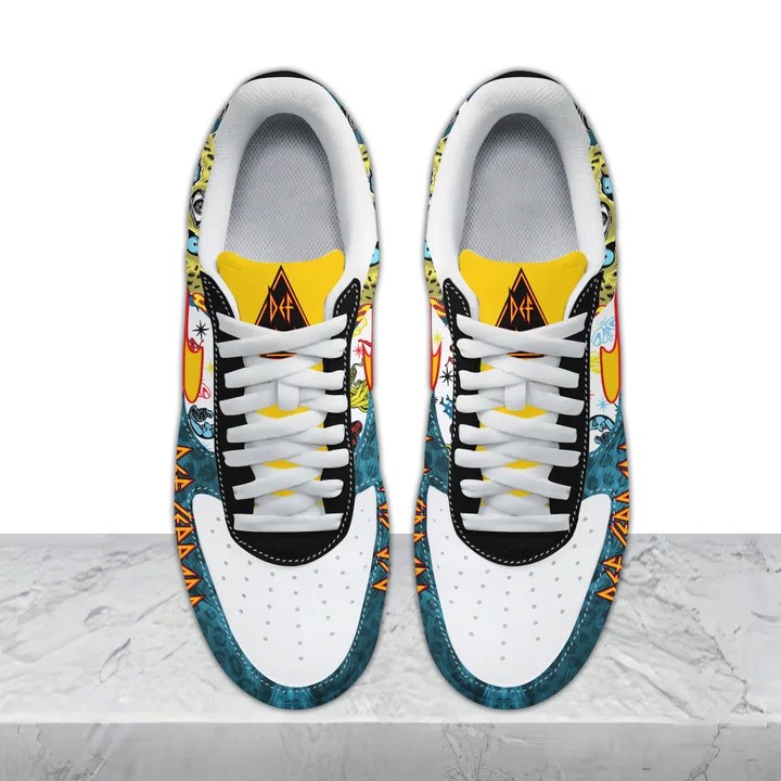 cc15 Def Leppard Premium AF1 Sneakers IFDDAF10098 Idea Fanatic