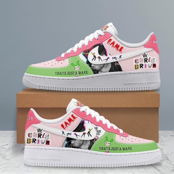 cc18 Chris Brown Premium AF1 Sneakers IFDDAF10099 Idea Fanatic