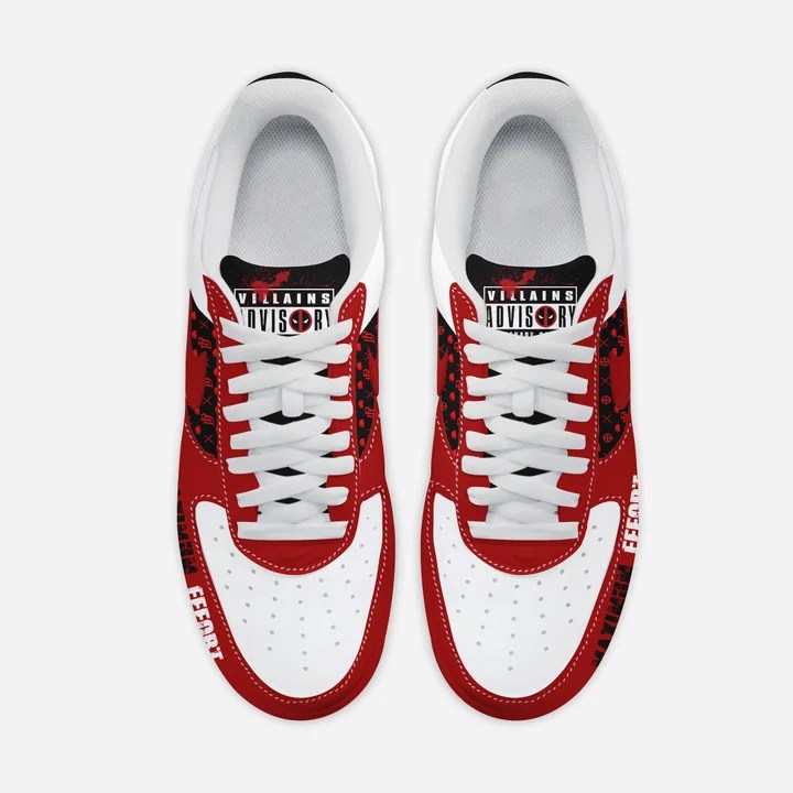 cc2 Deadpool Premium AF1 Sneakers IFDDAF10145 Idea Fanatic