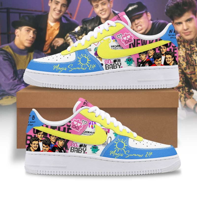 ccc555 New Kids On The Block Premium AF1 Sneakers IFDDAF10096 Idea Fanatic