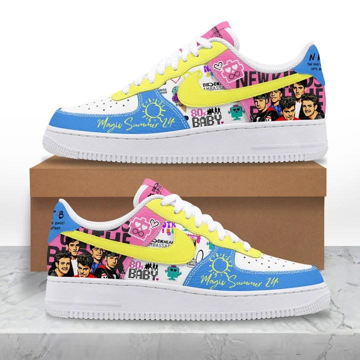 ccc6 New Kids On The Block Premium AF1 Sneakers IFDDAF10096 Idea Fanatic