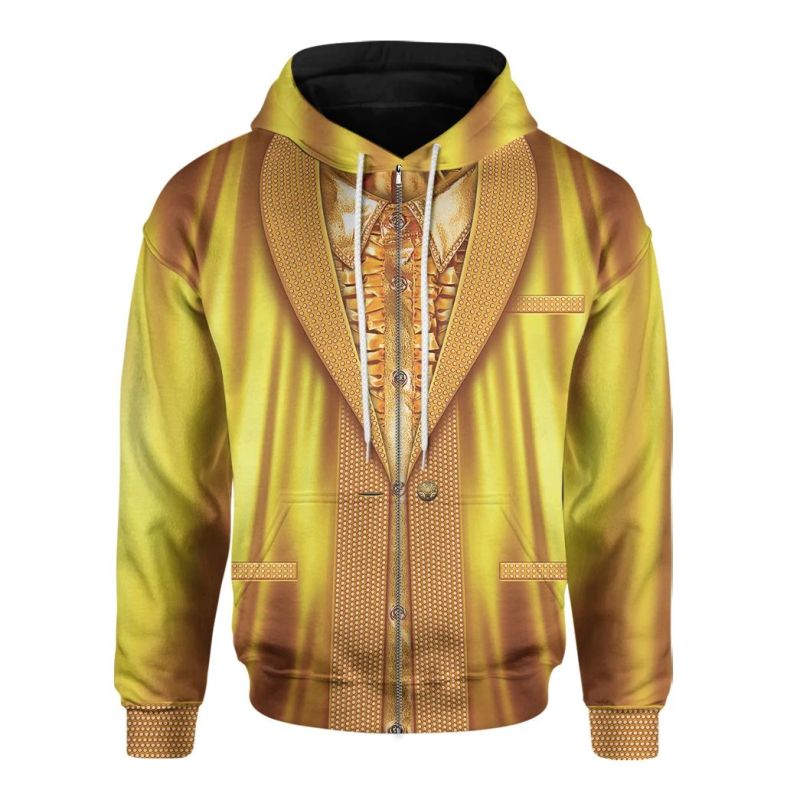 d0bb4ff0b0f28a086570a7ef8c8e377d Alohazing 3D Singer Elvis Presley Gold Lame Suit Custom Hoodie IDF78598 Idea Fanatic