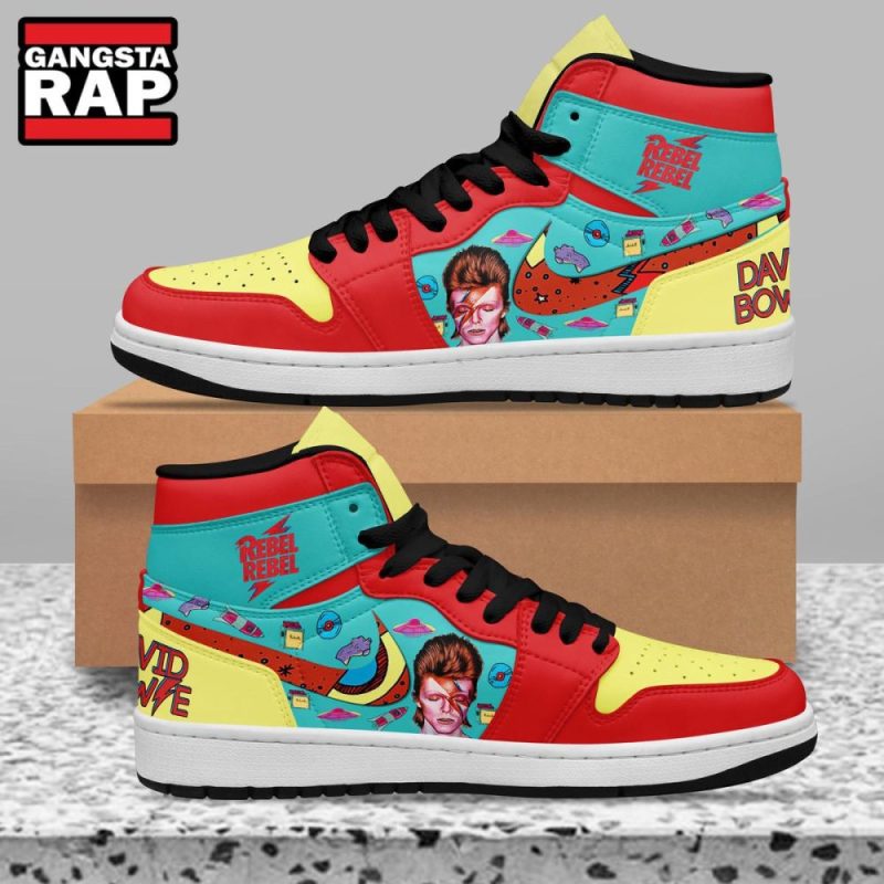 david bowie music lover air jordan 1 hightop shoes7865 David Bowie Music Lover Air Jordan 1 Hightop Shoes IFDDAJ10119 Idea Fanatic