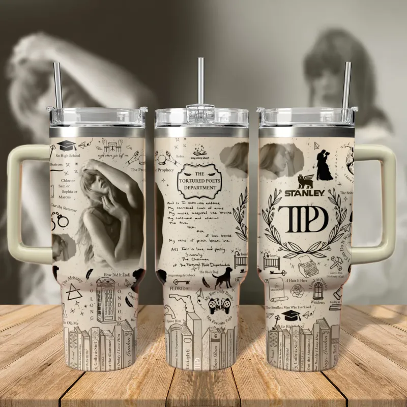 dd1 Taylor Swift Music Custom 40oz Stainless Steel Tumbler IFDD40OZ0128 Idea Fanatic