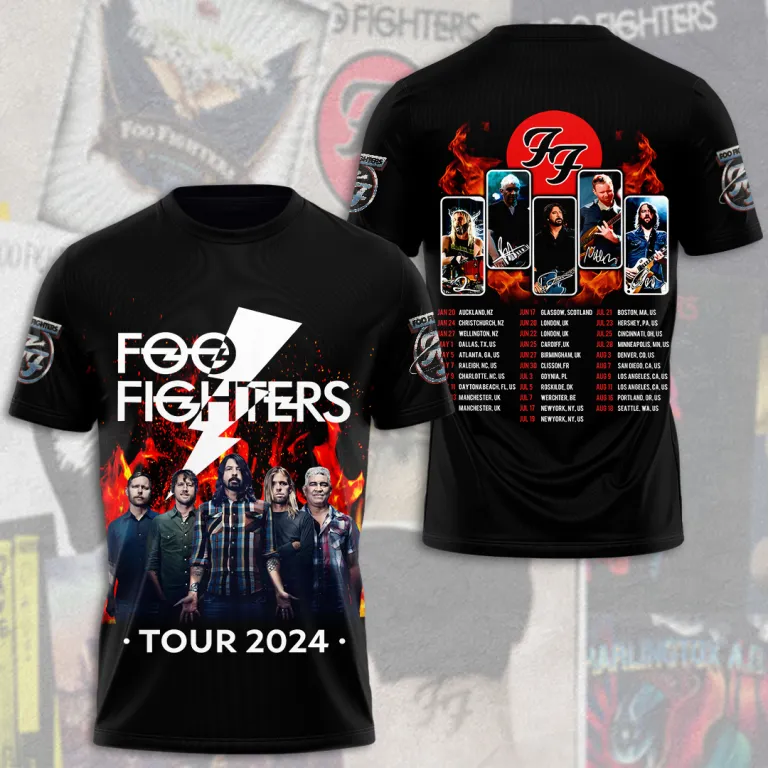 eCbncnzz image 9 Foo Fighters 3D Apparels IDF909691 Idea Fanatic