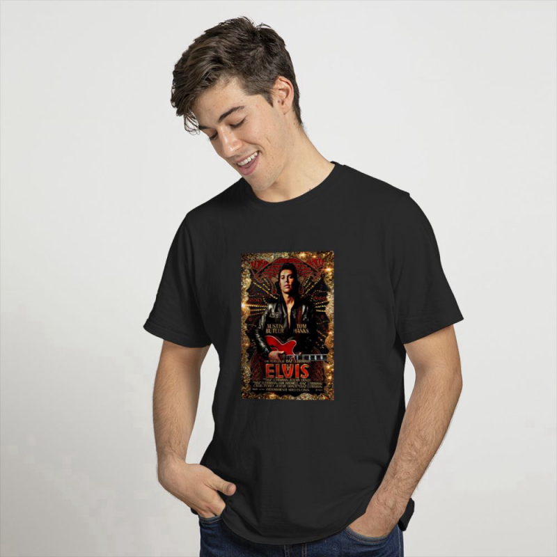 elvis presley 2023 movie logo for t shirt baz luhrmann elvis shirt 1 Elvis Presley Movie Logo T-Shirt IDF86851 Idea Fanatic