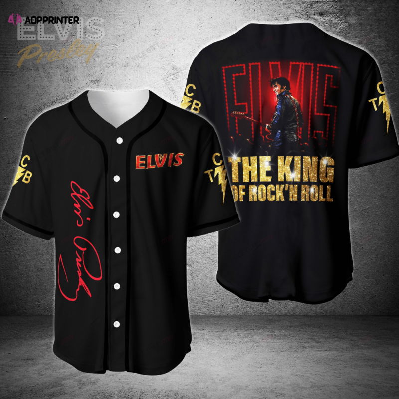 elvis presley baseball jersey 3d printed iconic design Elvis Presley Baseball Jersey 3D Printed Iconic Design IDF110898 Idea Fanatic