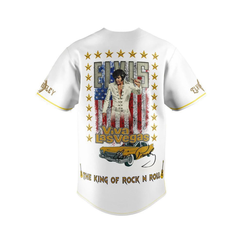 elvis presley baseball jersey elvis presley jersey shirt 1 Elvis Presley Baseball Jersey IDF86323 Idea Fanatic