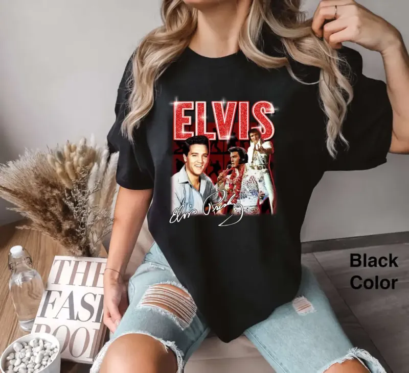 elvis presley comfort colors shirt funny elvis presley shirt elvis shirt elvis merch shirt gift for you and your friends gift for fan 2 Elvis Presley Comfort Colors Shirt IDF118618 Idea Fanatic