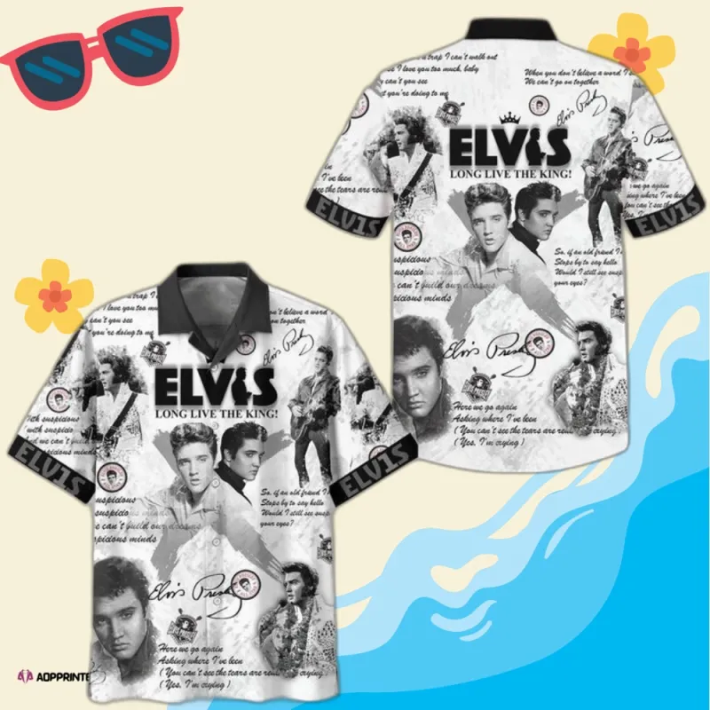 elvis presley long live the king trending hawaiian shirt yddjfT Elvis Presley Long Live The King Trending Hawaiian Shirt IDF79041 Idea Fanatic