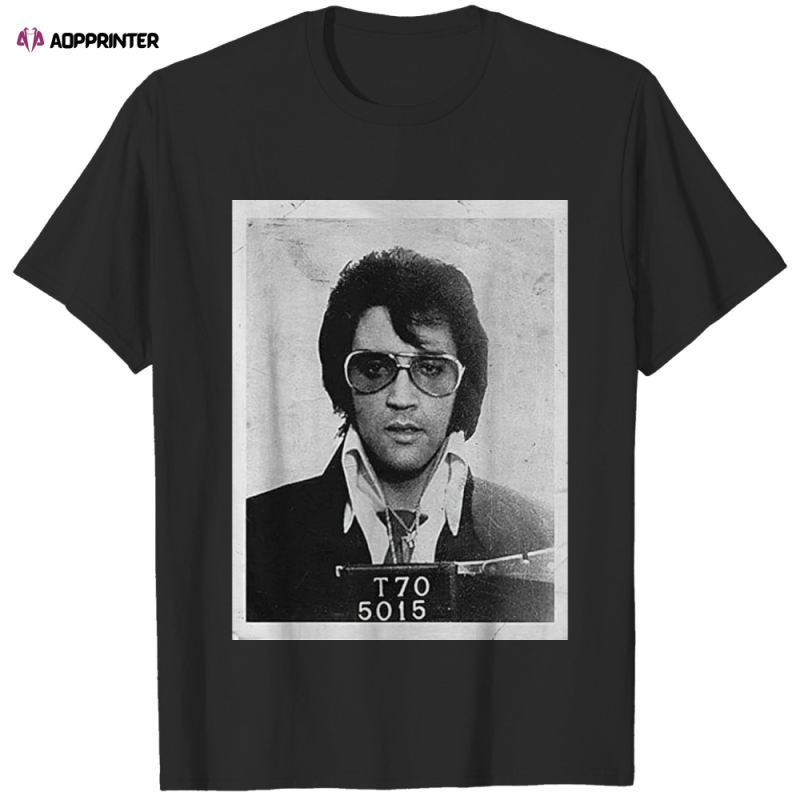 elvis presley mugshot poster t shirt 2 Elvis Presley Mugshot Poster T Shirt IDF142454 Idea Fanatic