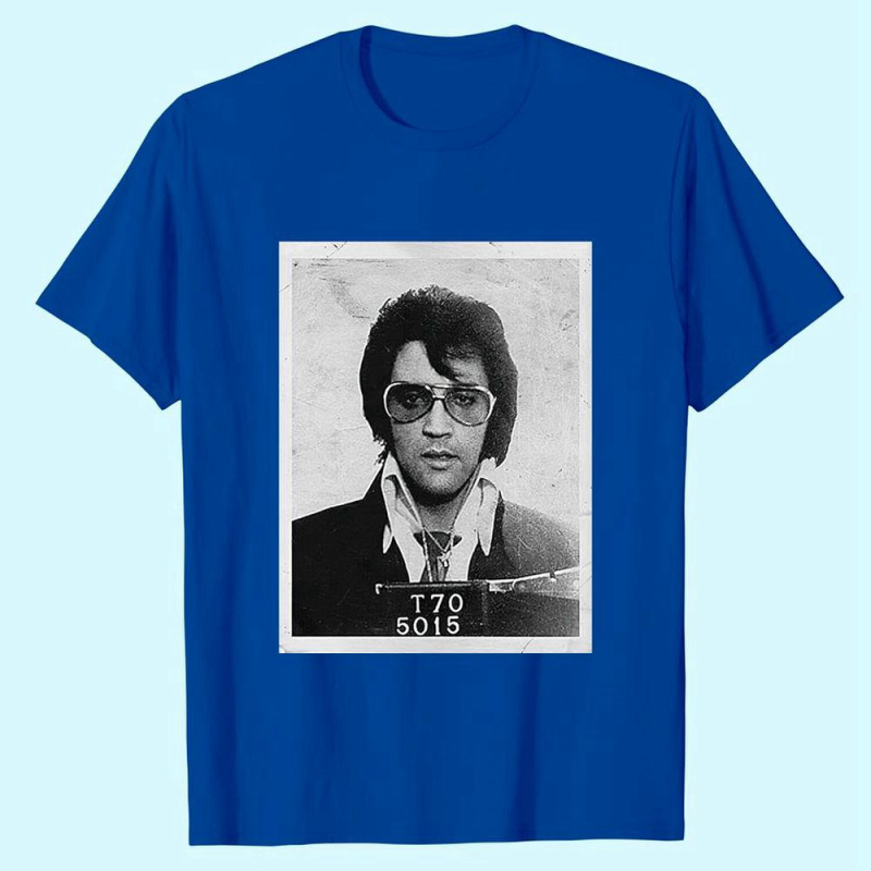 elvis presley mugshot poster t shirt for men and women 3 Elvis Presley Mugshot Poster T-Shirt IDF86924 Idea Fanatic