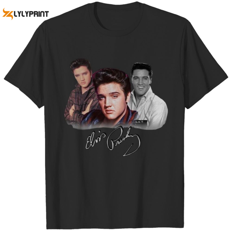 elvis presley music lover funny legend on stage t shirt for men and women Elvis Presley Music Lover Funny Legend On Stage T-Shirt IDF87073 Idea Fanatic