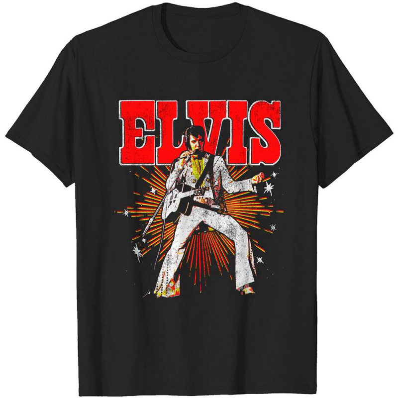 elvis presley official retro t shirt for men and women 2 Elvis Presley Official Retro T-Shirt IDF86891 Idea Fanatic