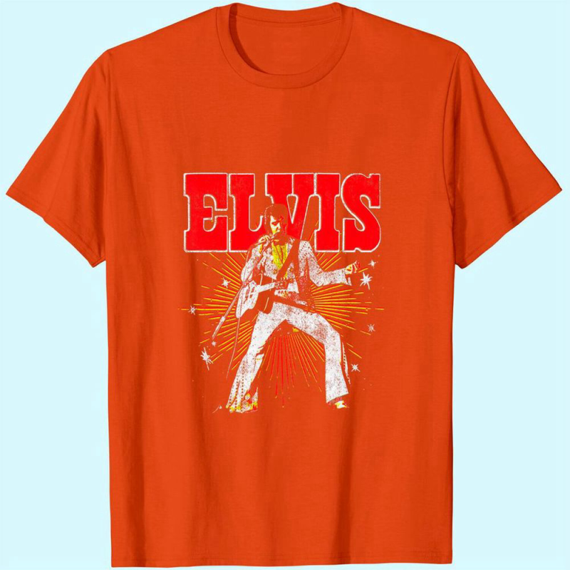 elvis presley official retro t shirt for men and women 6 Elvis Presley Official Retro T-Shirt IDF86960 Idea Fanatic