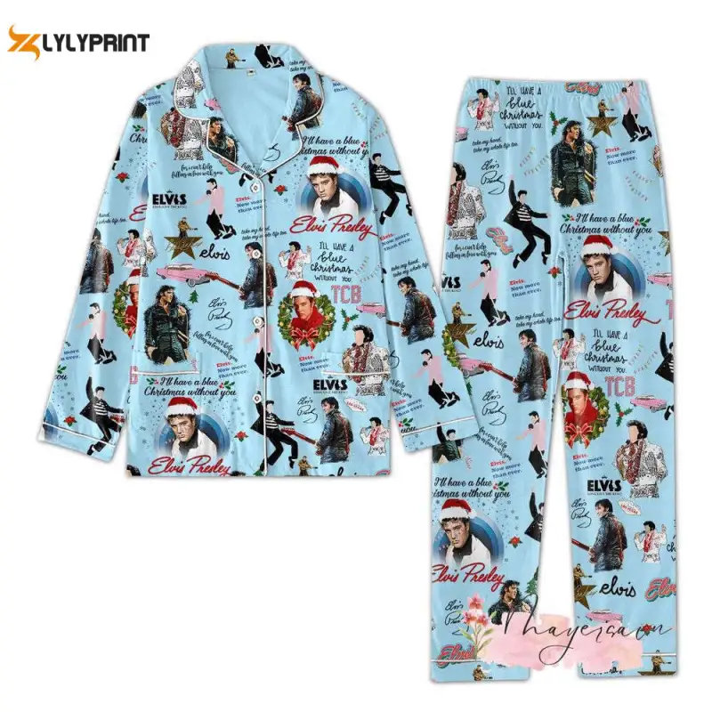 elvis presley pajamas elvis presley pyjamas elvis presley thick pajamas Elvis Presley Thick Pajamas IDF92852 Idea Fanatic