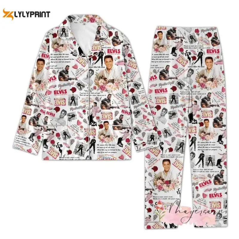 elvis presley pajamas set elvis presley pajamas elvis presley pyjamas Elvis Presley Pajamas Set IDF92868 Idea Fanatic