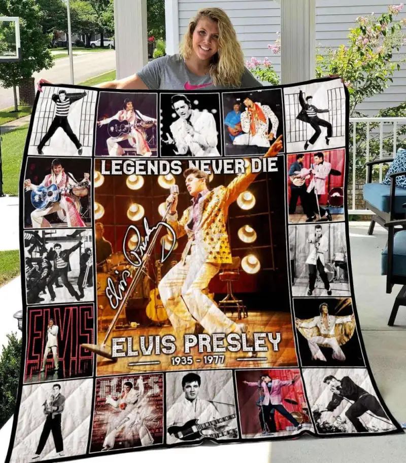 elvis presley quilt blanket 1b 1 Elvis Presley Quilt Blanket Home Decor Gift IDF158862 Idea Fanatic