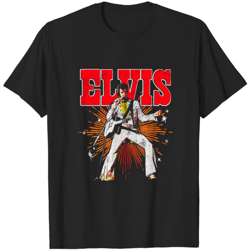 elvis presley retro rock music unisex gift t shirt for men and women 2 Elvis Presley Retro Rock Music Unisex T-Shirt IDF86982 Idea Fanatic