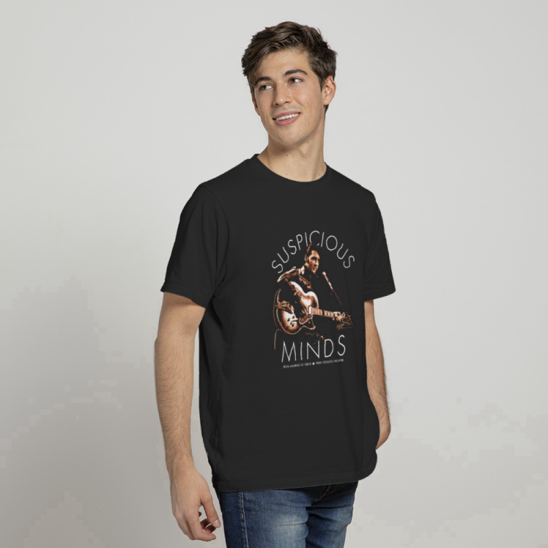 elvis presley suspicious minds tee t shirt 1 Elvis Presley Suspicious Minds Tee T-Shirt IDF136464 Idea Fanatic