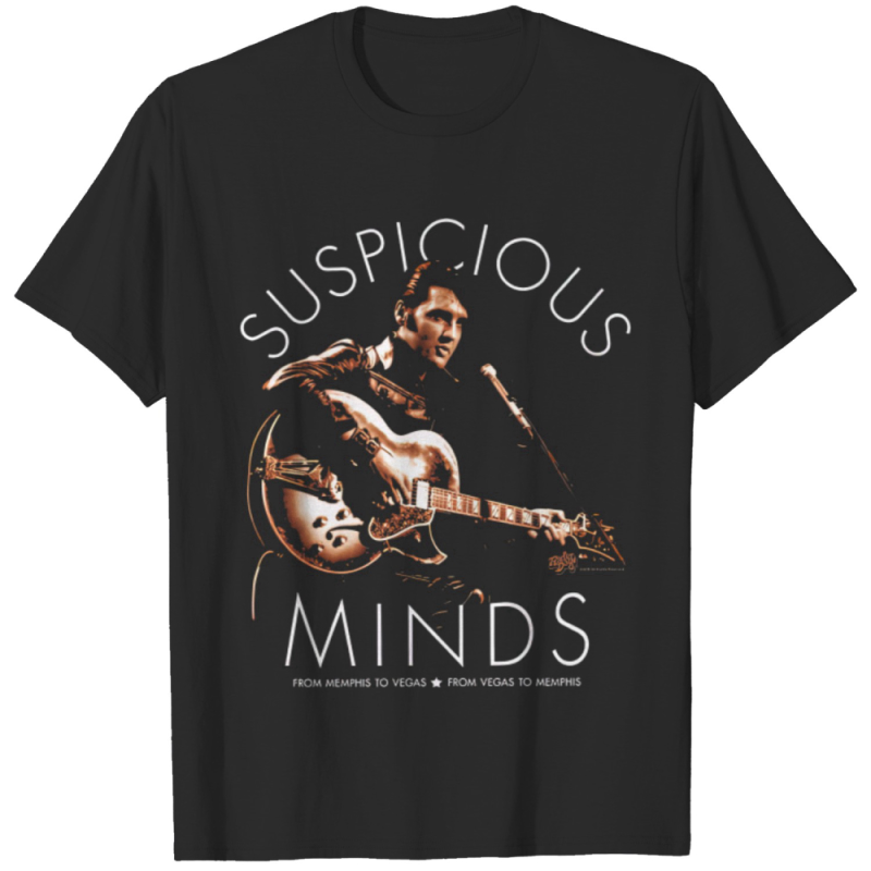 elvis presley suspicious minds tee t shirt 2 Elvis Presley Suspicious Minds Tee T-Shirt IDF136464 Idea Fanatic