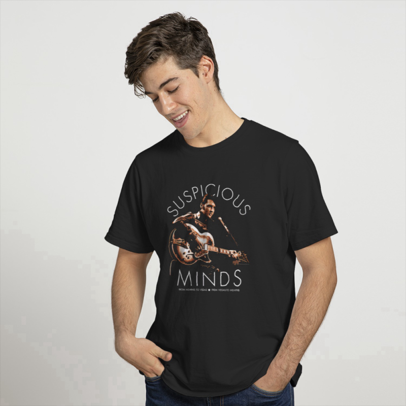 elvis presley suspicious minds tee t shirt 3 Elvis Presley Suspicious Minds Tee T-Shirt IDF136464 Idea Fanatic