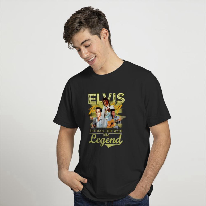 elvis presley the man the myth the legend t shirt 1 Elvis Presley The Man The Myth The Legend T-Shirt IDF86870 Idea Fanatic