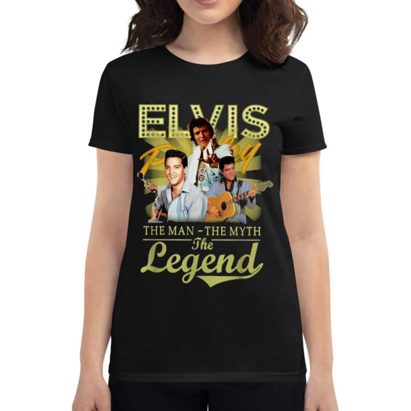 elvis presley the man the myth the legend t shirt 2 Elvis Presley The Man The Myth The Legend T-shirt IDF136466 Idea Fanatic