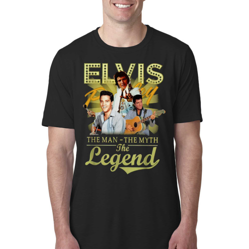 elvis presley the man the myth the legend t shirt 5 Elvis Presley The Man The Myth The Legend T-shirt IDF136466 Idea Fanatic